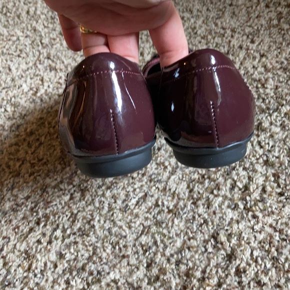 NWOTCollection by Clarks burgundy/plum ballet flat - Picture 5 of 8